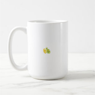 Mug Image clipart d'hibiscus hawaïen jaune avec type s