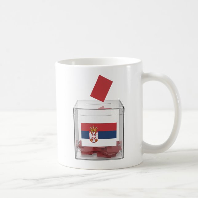 Mug Image conceptuelle des élections en Serbie (Droite)