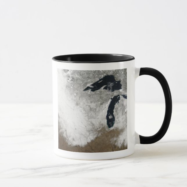 Mug Image couleur véritable de la neige (Droite)
