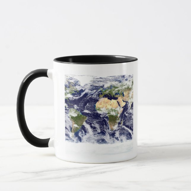 Mug Image couleur vraie de toute la Terre (Gauche)