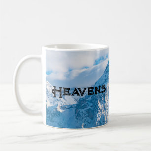 Mug Image de ciel personnalisée Heavens Texte personna