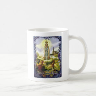 Mug Image de l'apparition Notre Dame de Fatima