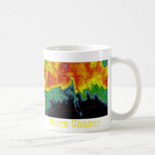 Mug Image de radar de chasseur de tempête