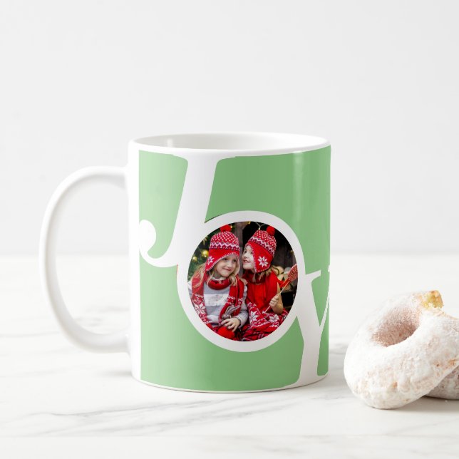 Mug Images personnalisées Famille Idées Cadeaux de Noë (Avec donut)