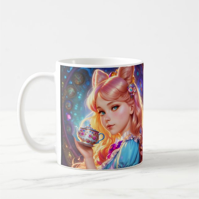 Mug Imaginaire Alice Au Pays Des Merveilles (Gauche)