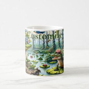 Mug Imaginaire alligator marécage Thunder_Cove