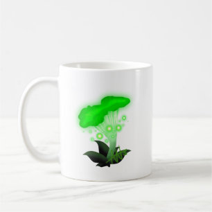 Mug Imaginaire Chanterelle Champignon vert brillant