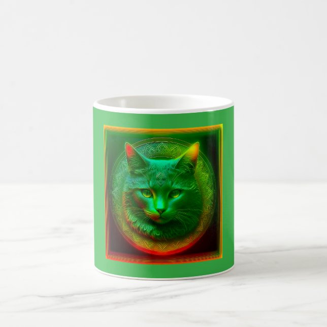 Mug Imaginaire Chat Devant Crest (Centre)