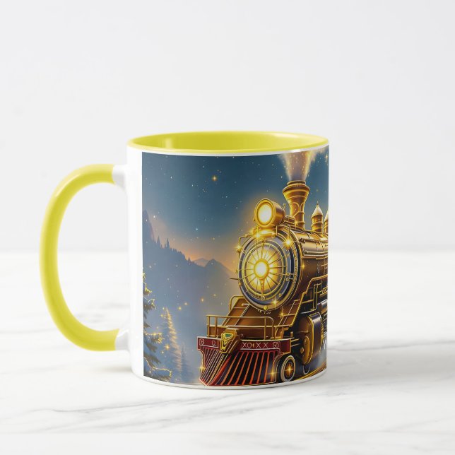 Mug Imaginaire City Sky Train Village (Gauche)