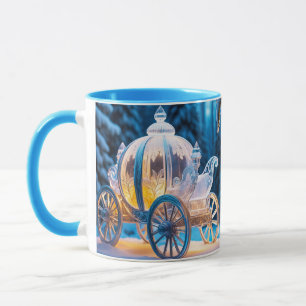 Mug Imaginaire Cute Vivid Ice Carriage hiver
