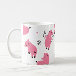 Mug Imaginaire De Piglet : Conception Whimsical Sans C
