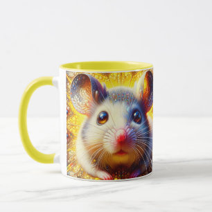 Mug Imaginaire Maigre souris surréaliste