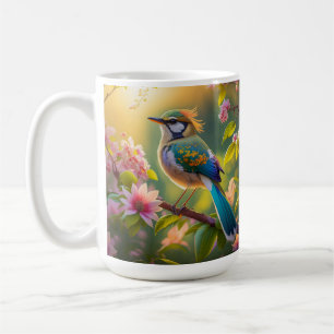 Mug Imaginaire Turquoise à ailes vert