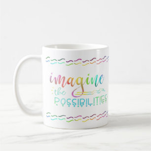 Mug IMAGINEZ LES POSSIBILITÉS Coloré