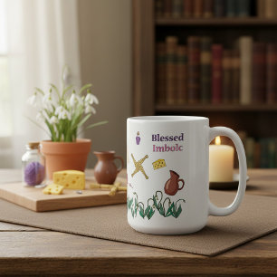 Mug Imbolc Bénie Création Saisonnière Païenne