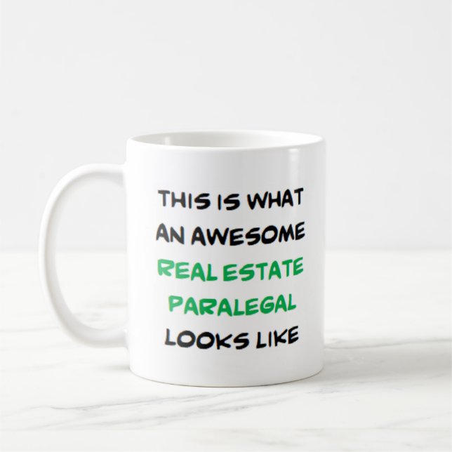 Mug immobilier paralegal, génial (Gauche)