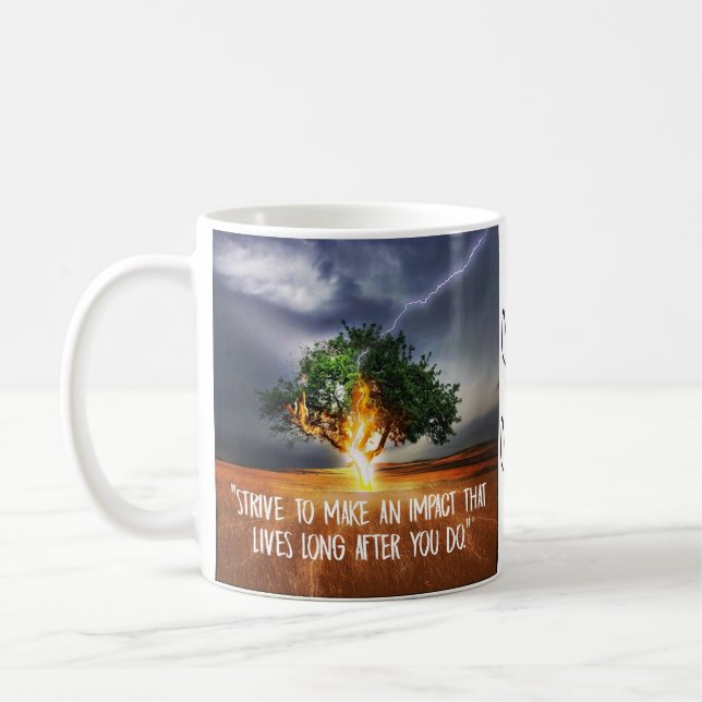 Mug "Impact" de la purée de café (Gauche)