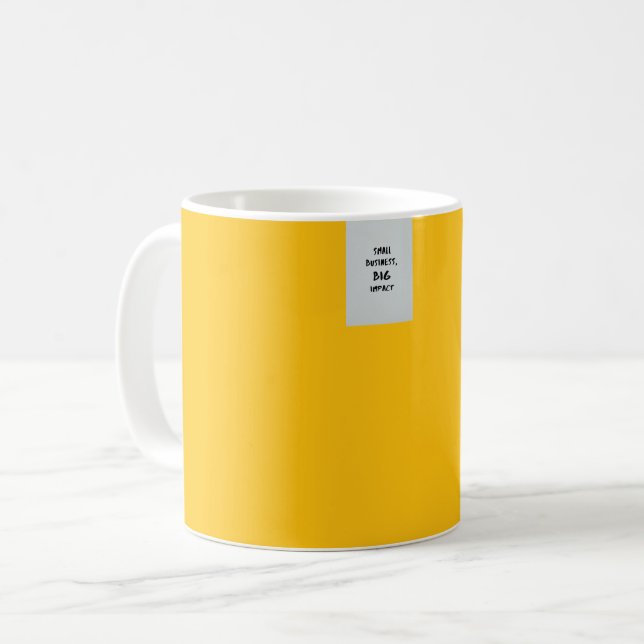 Mug Impact important pour les petites entreprises (Devant gauche)