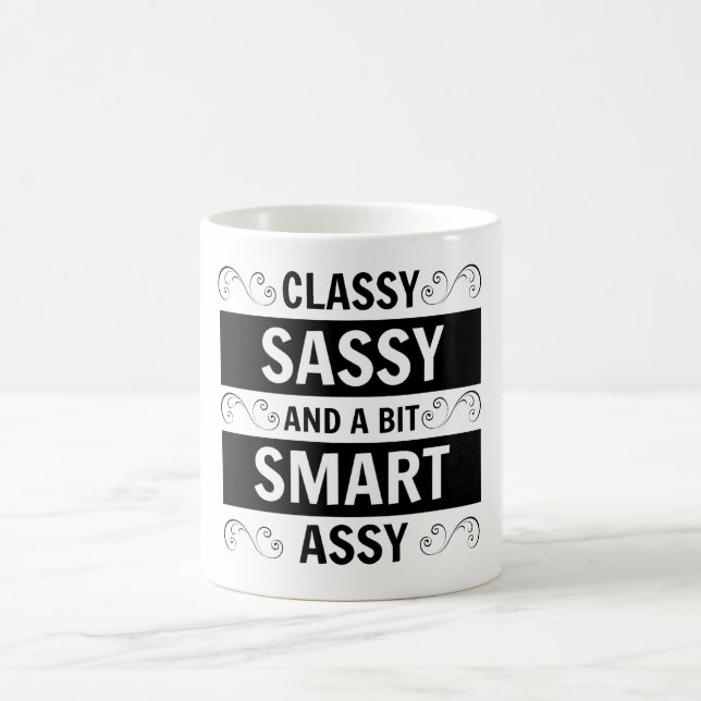 Mug Impertinent chic et un peu (Centre)