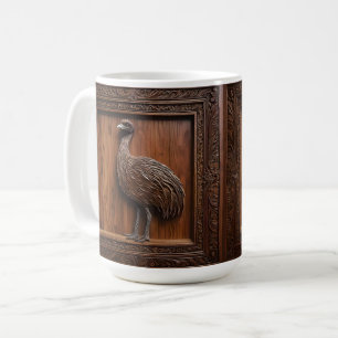Mug Impression 3d Wood Australian Emu