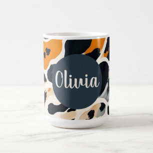 Mug Impression d'animal girafe personnalisée