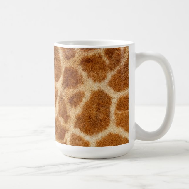 Mug Impression de fourrure de girafe (Droite)