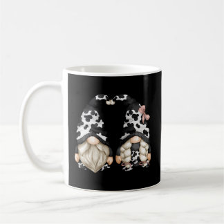 Mug Impression De Vache Noire Et Blanche Pour Agricult