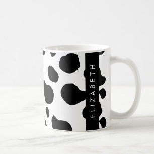 Mug Impression De Vache, Spots De Vache, Noir Et Blanc