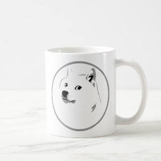 Mug Impression dogecoin minimaliste