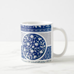 Mug Impression d'ornement floral classique