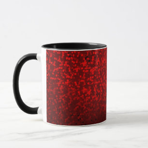Mug Impression pailletée bokeh scintillement