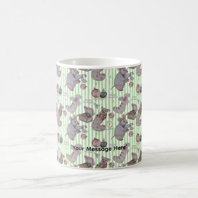 Mug Impression Thème Noël Boganhues (Centre)