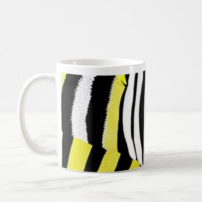 Mug Impression Zebra amusante (Gauche)