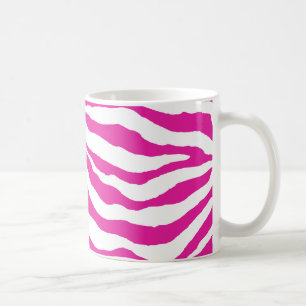 Mug Impression zèbre couleur DIY PixDezines