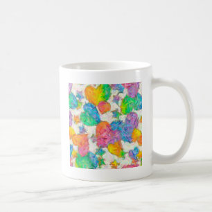 Mug Impressionniste Pastel Valentine Hearts