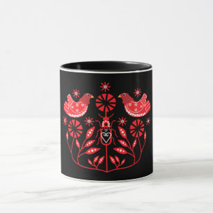 Mug Imprimantes d'art populaire scandinave   Fleece de