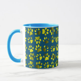 Mug Imprimantes de pieds animaux