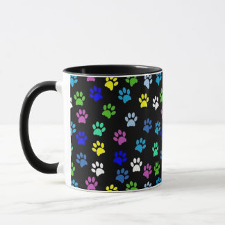 Mug Imprimantes de pieds animaux