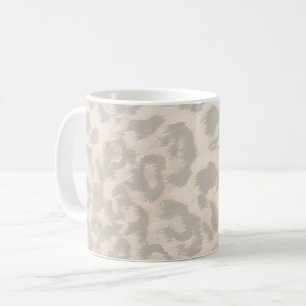 Mug Imprimé léopard beige.