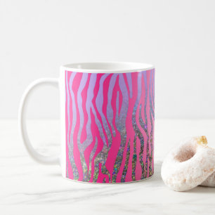 Mug Imprimé Tigre Rose Pailleté Demi