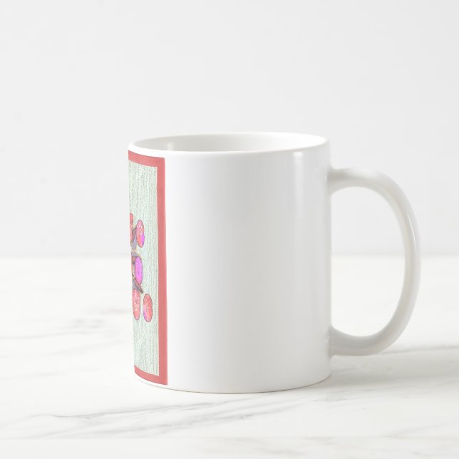 Mug Imprimer l'art "Live Life Large" (Droite)