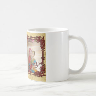 Mug Imprimer mariage Doll Portrait Graphique