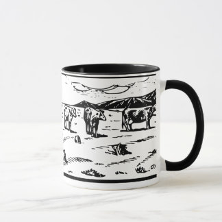 Mug In the farm