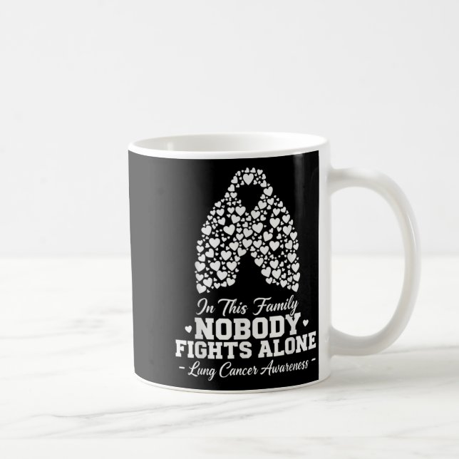 Mug In This Family Nobody Fights Alone Lung Cancer Shi (Droite)