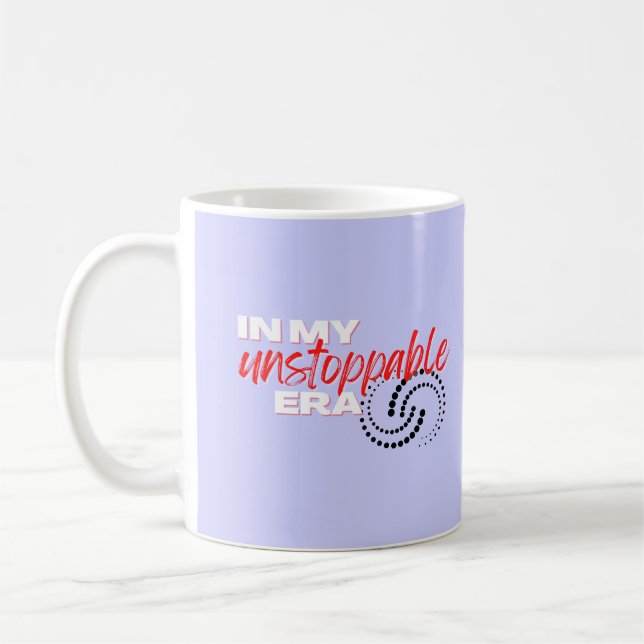 Mug Inarrêtable, à mon époque imparable (Gauche)