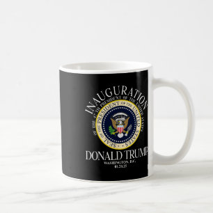Mug Inauguration 2025 du président Trump 47th Washin