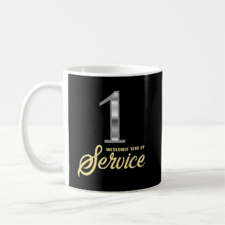 Mug Incentif d'appréciation des employés pour 1 an de