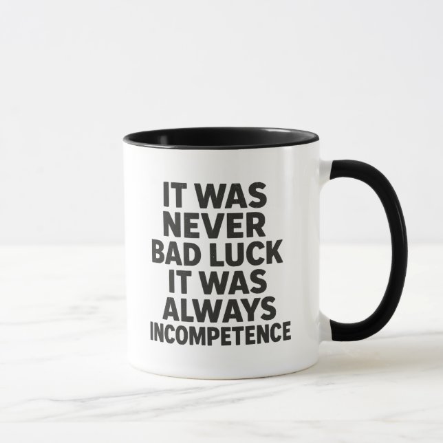 Mug Incompétence (Droite)