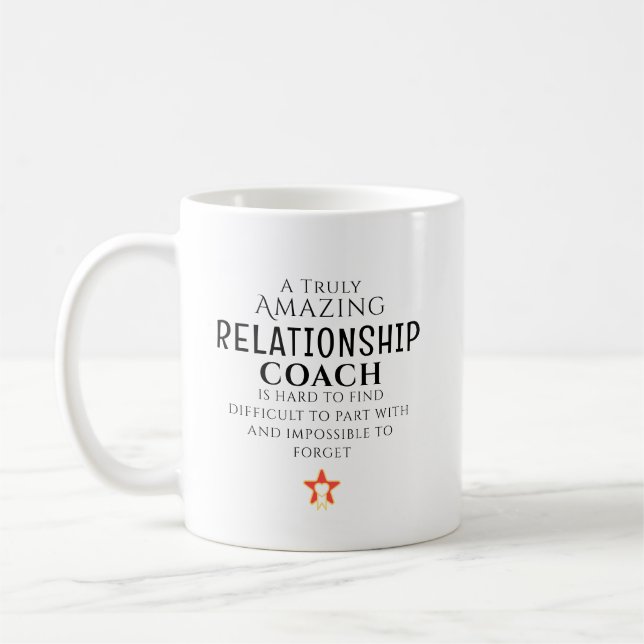Mug Incroyable coach de relation difficile à trouver s (Gauche)