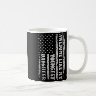 Mug Incroyable comme ma plus jeune fille hommes drôle